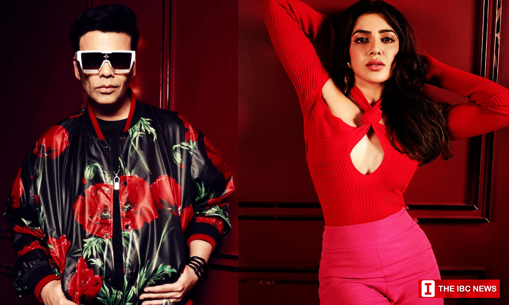 karan johar samantha
