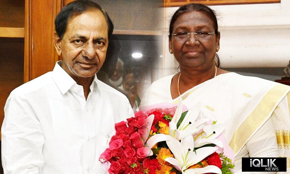 kcr-Droupadi-Murmu