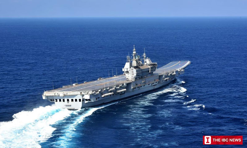 INS Vikrant aircraft