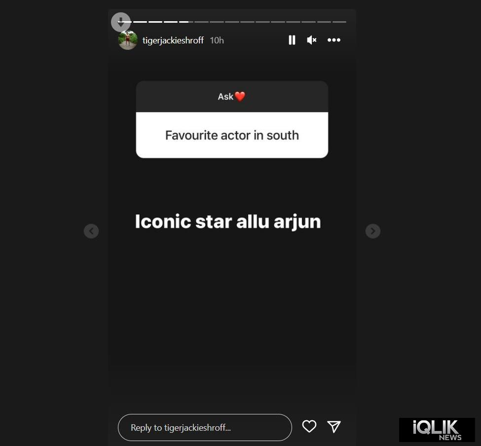 Tiger Shroff allu arjun