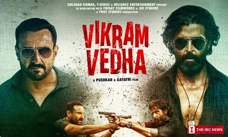 Vikram Vedha Trailer – Hrithik Roshan, Saif Ali Khan Vikram Vedha Trailer