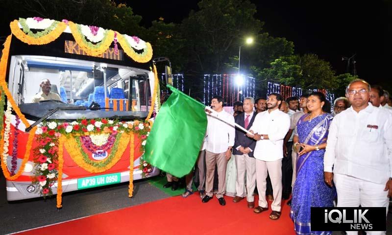 ys jagan tirupathi electric buses