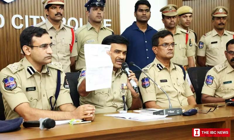 Hyderabad Police cv anand