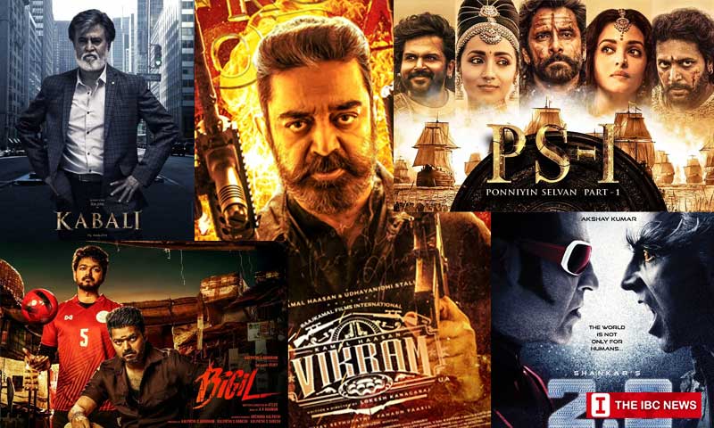 Tamil Films ponniyin selvan 300 cr