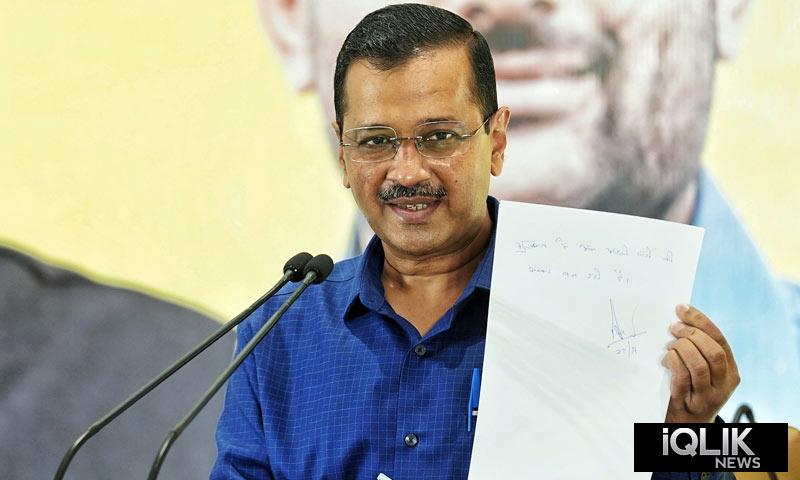 Aravind Kejriwal pens gujarat