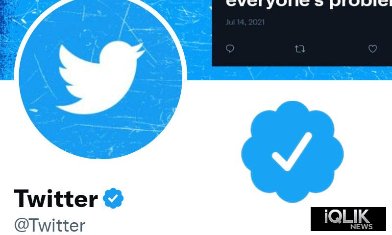 Blue tick twitter