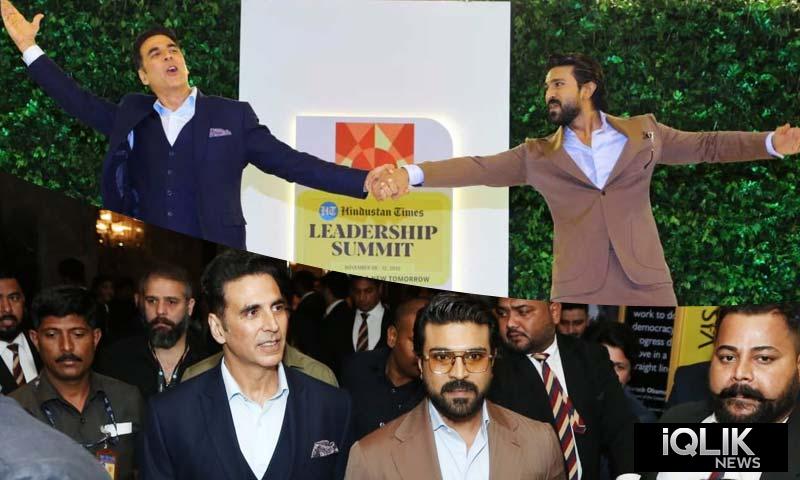 Ram Charan and Akshay
